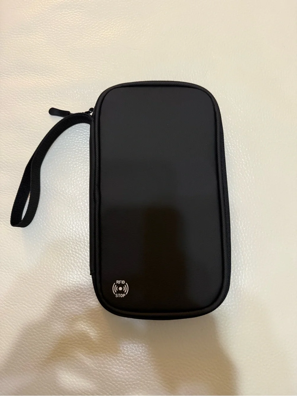 RFID Travel Wallet Black